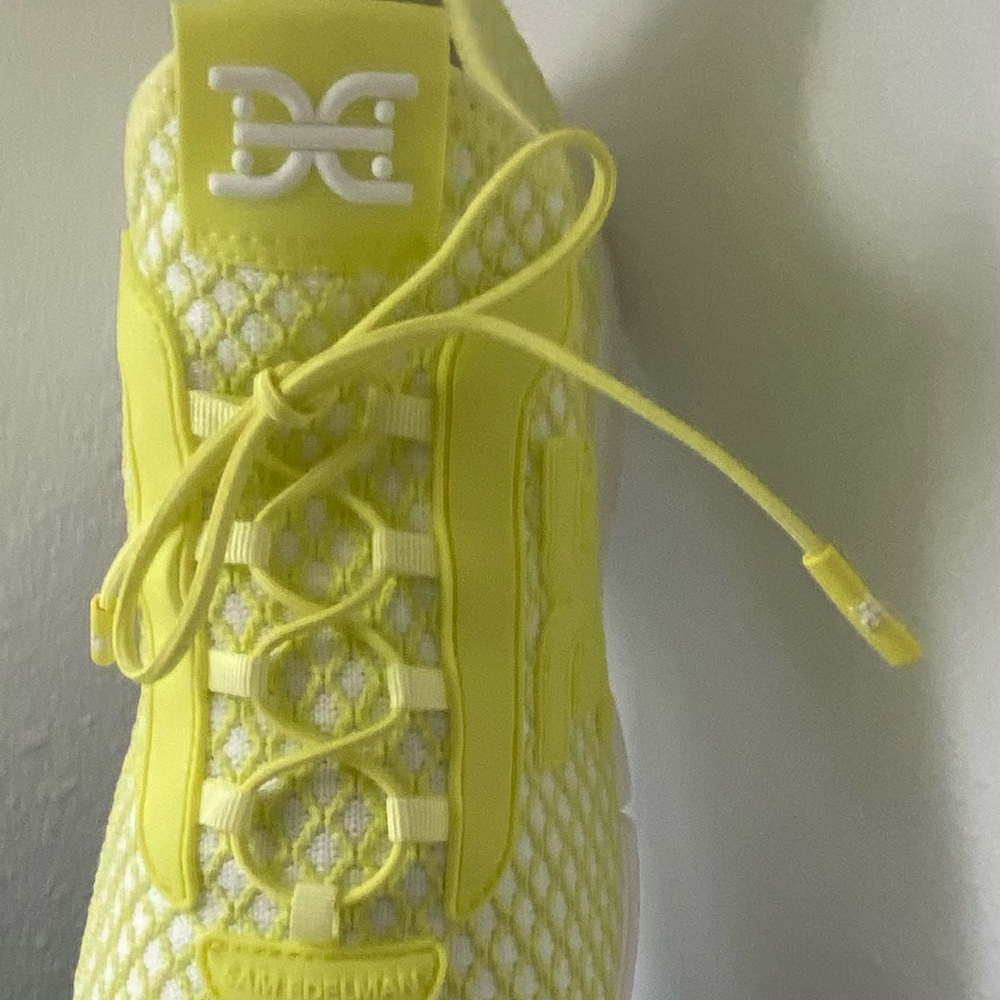 Sam Edelman Women's Bright Yellow Sneakers - Picture 14 of 15
